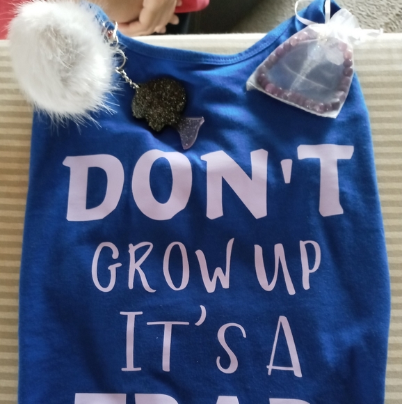 Women's Graphic Racerback Tank w/ 2 items - Picture 2 of 2